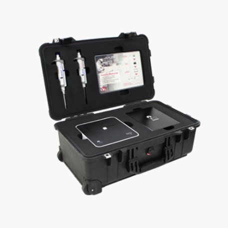 One step portable nucleic acid detection box
